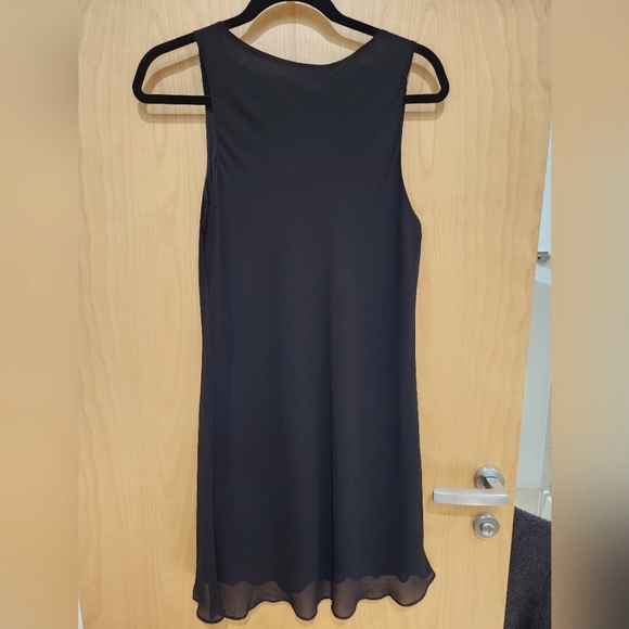 Black cowl neck dress - Picture 2 of 3